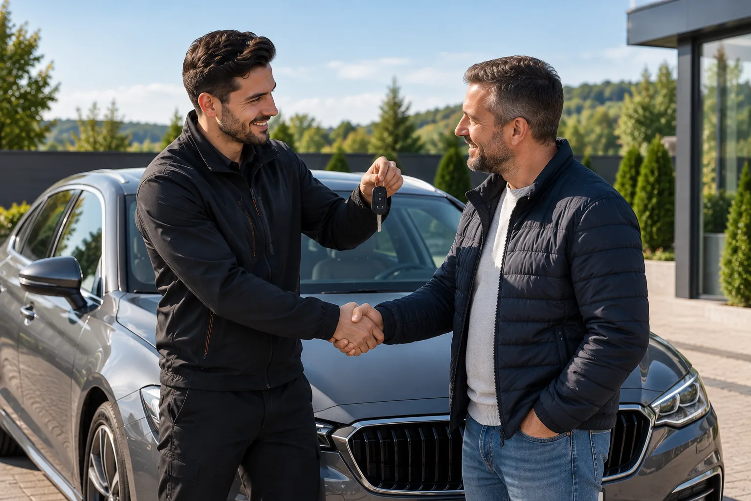 Autoankauf in Gera – Fahrzeugübergabe